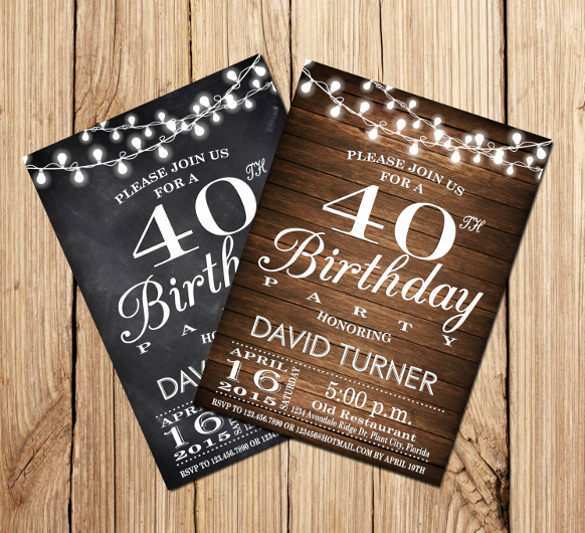 Download Surprise Birthday Invitation Template Vector - Cards ...