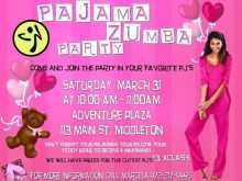 95 Free Zumba Party Invitation Template for Ms Word with Zumba Party Invitation Template