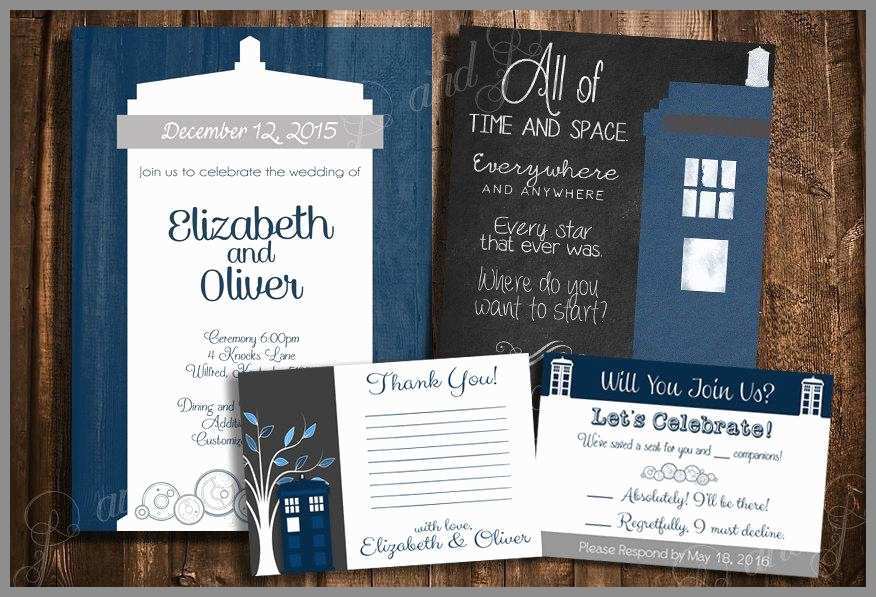 95 How To Create Doctor Who Wedding Invitation Template For Free with Doctor Who Wedding Invitation Template