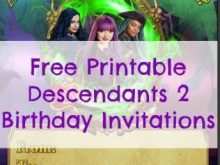 95 Printable Descendants Party Invitation Template Layouts by Descendants Party Invitation Template