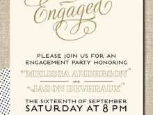95 Report Engagement Party Invitation Template Templates with Engagement Party Invitation Template