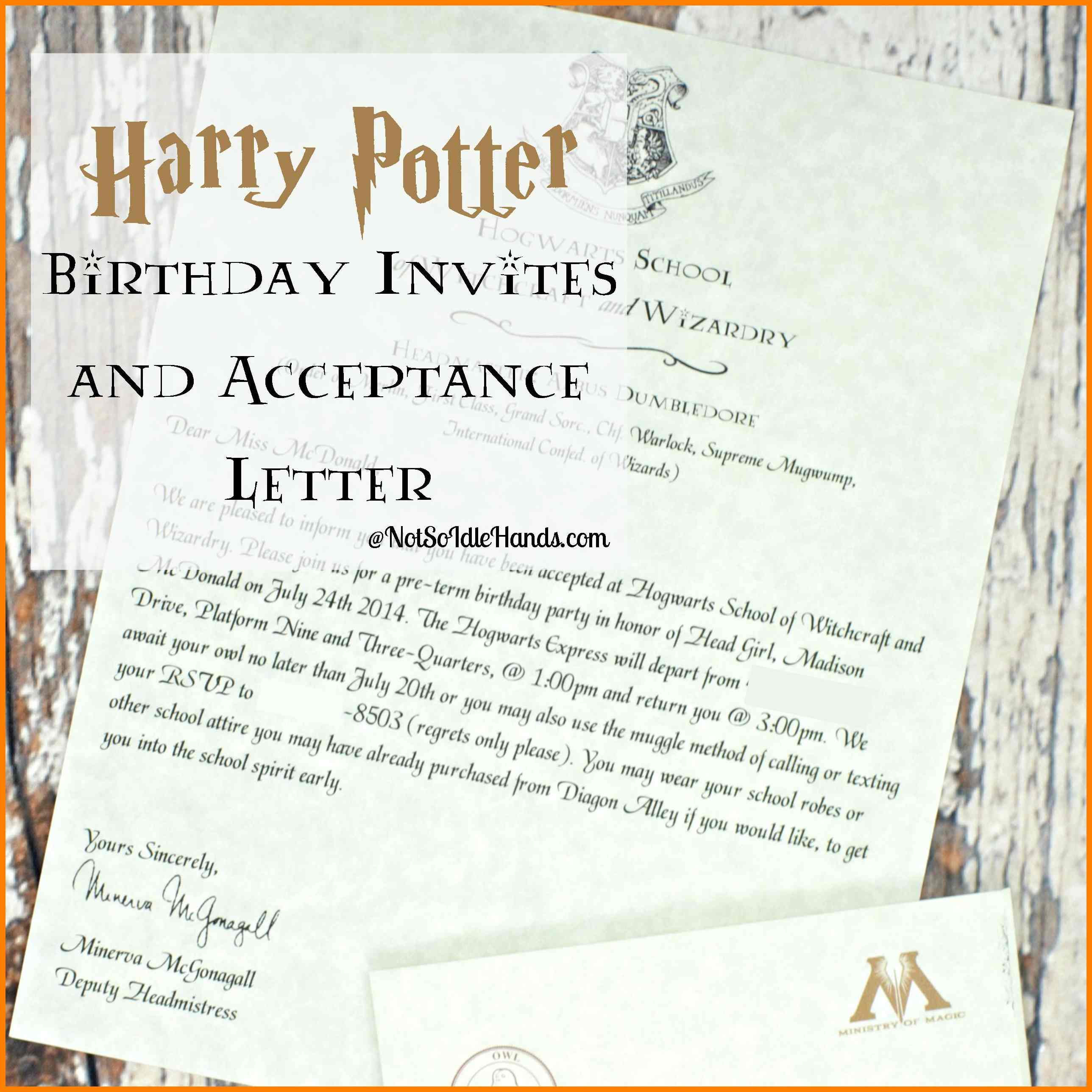 96 Blank Harry Potter Birthday Invitation Template Maker by Harry Potter Birthday Invitation Template