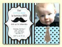 96 Blank Little Man Birthday Invitation Template With Stunning Design with Little Man Birthday Invitation Template