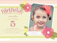 96 Create Birthday Invitation Template Baby Girl Now for Birthday Invitation Template Baby Girl