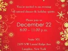 96 Create Holiday Party Invitation Template Now for Holiday Party Invitation Template