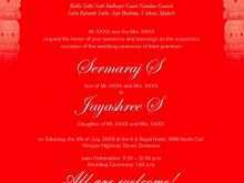 96 Creating Rajasthani Wedding Invitation Template With Stunning Design for Rajasthani Wedding Invitation Template