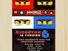 96 Creative Ninjago Party Invitation Template Free Formating by Ninjago Party Invitation Template Free