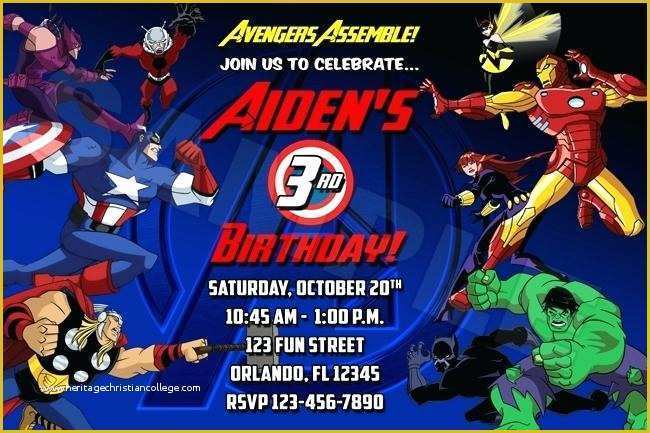 96 Customize Our Free Avengers Party Invitation Template Now by Avengers Party Invitation Template