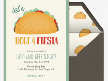 96 Free Taco Party Invitation Template Formating with Taco Party Invitation Template