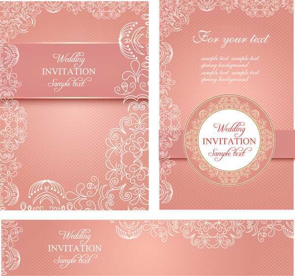 96 Online Wedding Invitation Template Ai Free PSD File by Wedding Invitation Template Ai Free