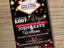 Vegas Wedding Invitation Template