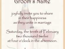 Example Of A Written Invitation Card