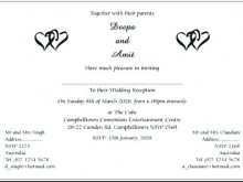 97 Customize Wedding Invitation Template In English in Photoshop with Wedding Invitation Template In English