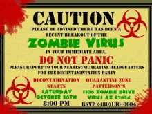 97 Online Free Zombie Party Invitation Template Download with Free Zombie Party Invitation Template