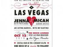 97 Online Vegas Wedding Invitation Template Layouts by Vegas Wedding Invitation Template