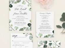 97 Report Wedding Invitation Template Pdf With Stunning Design by Wedding Invitation Template Pdf