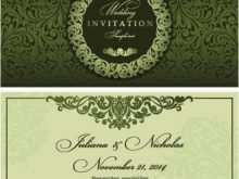 97 Standard Wedding Invitation Vector Template With Stunning Design for Wedding Invitation Vector Template