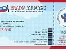 98 Customize Our Free Airplane Birthday Invitation Template Photo with Airplane Birthday Invitation Template