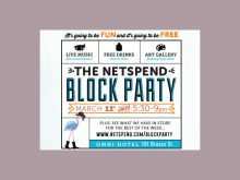 98 Customize Our Free Block Party Invitation Template For Free by Block Party Invitation Template