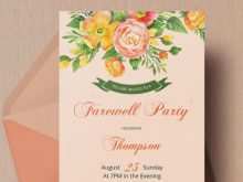 98 Customize Our Free Example Invitation Card Farewell Party Now for Example Invitation Card Farewell Party