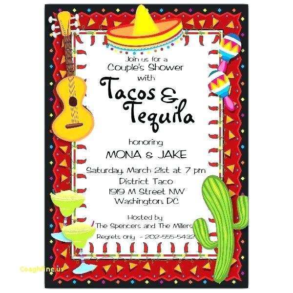 Taco Party Invitation Template Free Cards Design Templates