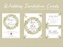 98 How To Create Free Wedding Invitation Template Psd in Word with Free Wedding Invitation Template Psd