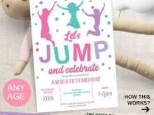 98 Printable Jump Birthday Invitation Template Templates for Jump Birthday Invitation Template