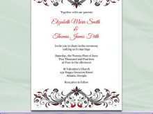 98 The Best Wedding Invitation Template Red Now for Wedding Invitation Template Red