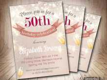 98 Visiting 50Th Birthday Invitation Template Vector Download for 50Th Birthday Invitation Template Vector