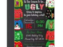 98 Visiting Ugly Sweater Party Invitation Template Free in Word for Ugly Sweater Party Invitation Template Free