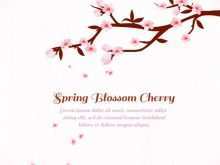 99 Adding Wedding Invitation Template Cherry Blossom Formating by Wedding Invitation Template Cherry Blossom