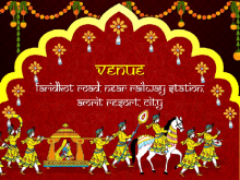 99 Best Rajasthani Wedding Invitation Template PSD File with Rajasthani Wedding Invitation Template