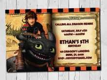99 Create How To Train Your Dragon Birthday Invitation Template for Ms Word for How To Train Your Dragon Birthday Invitation Template