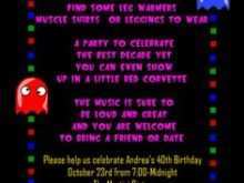 99 Creating Pac Man Birthday Invitation Template Layouts by Pac Man Birthday Invitation Template