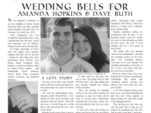 99 Creating Wedding Invitation Newspaper Template Formating with Wedding Invitation Newspaper Template