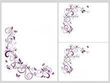 99 Customize Lavender Wedding Invitation Blank Template PSD File with Lavender Wedding Invitation Blank Template