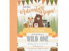 99 Customize Our Free Woodland Birthday Invitation Template Photo for Woodland Birthday Invitation Template