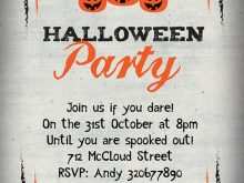 99 Customize Party Invitation Template Halloween With Stunning Design for Party Invitation Template Halloween