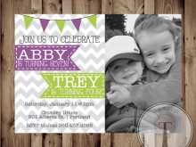 99 Free Printable Joint Birthday Party Invitation Template Now for Joint Birthday Party Invitation Template