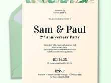 99 How To Create Anniversary Party Invitation Template in Word for Anniversary Party Invitation Template
