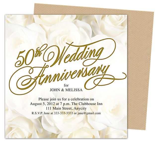 99 How To Create Anniversary Party Invitation Template in Word for Anniversary Party Invitation Template