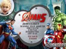 99 How To Create Avengers Party Invitation Template for Ms Word by Avengers Party Invitation Template
