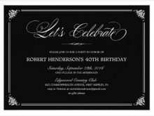 99 Standard Formal Party Invitation Template For Free for Formal Party Invitation Template