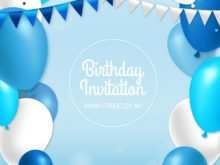 99 Visiting Birthday Invitation Template Balloons in Word with Birthday Invitation Template Balloons