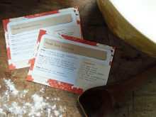 77 Printable Preschool Cookie Recipe Card Template for Ms Word with Preschool Cookie Recipe Card Template